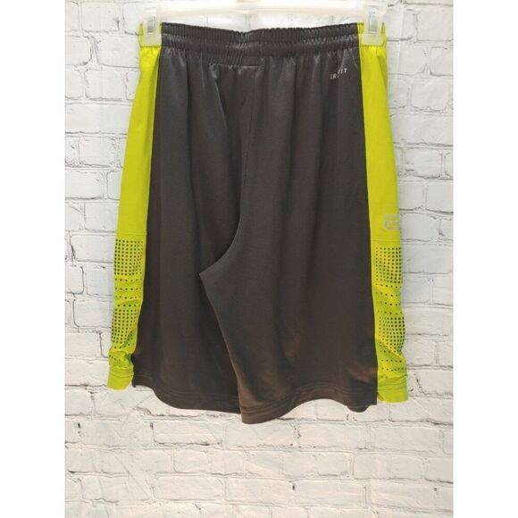 Nike Lot Of 2 Boy's Size Medium Black/Green Dri Fit & Blue Swim Athletic Shorts. - Picture 3 of 12